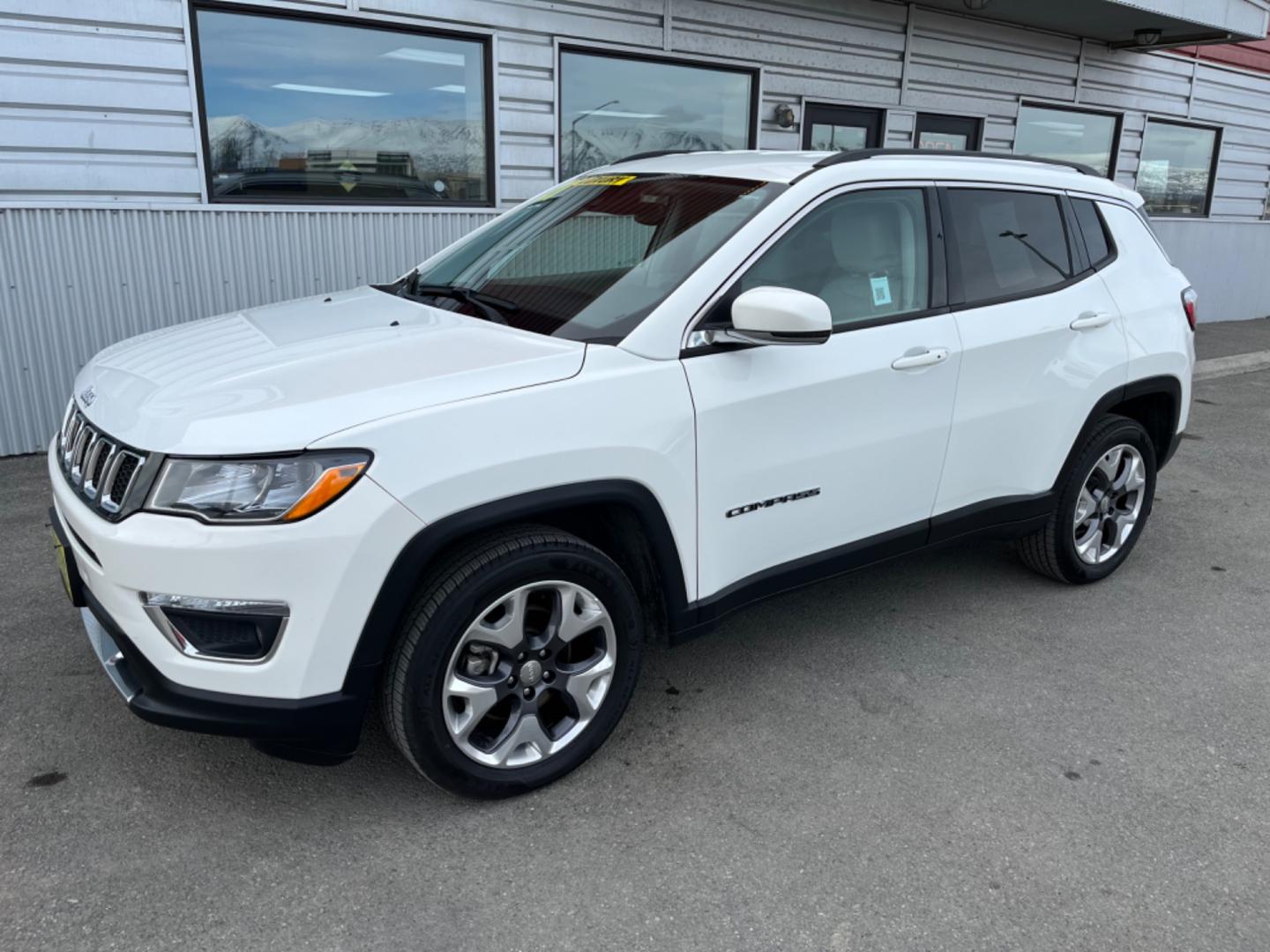 2021 Jeep Compass Limited 4WD (3C4NJDCB8MT) with an 2.4L L4 DOHC 16V engine, CVT transmission, located at 1960 Industrial Drive, Wasilla, 99654, (907) 274-2277, 61.573475, -149.400146 - Photo#0